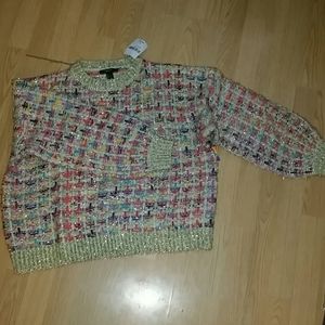 Forever 21 tinsel sweater